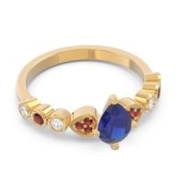 Pave Marquise Tsaru Ring