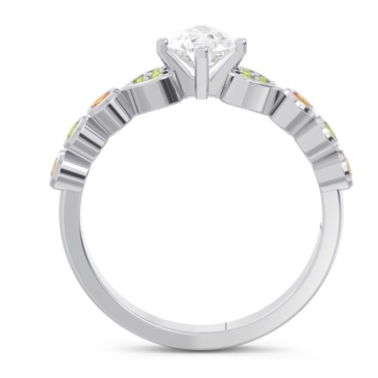 Pave Marquise Tsaru Ring