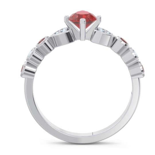 Pave Marquise Tsaru Ring