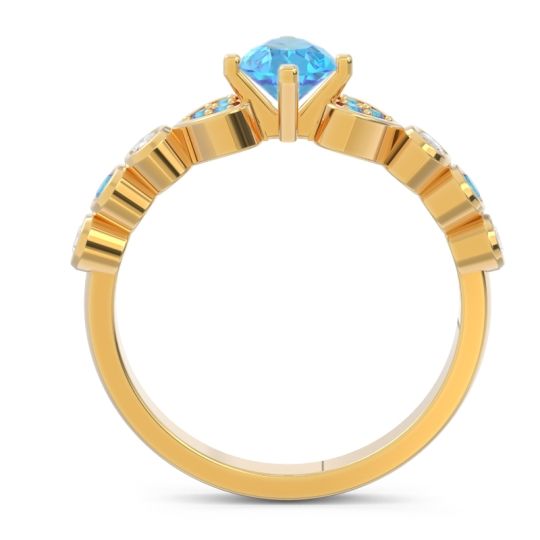 Pave Marquise Tsaru Ring