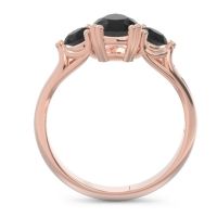 Three Stone Pear Shape Baspa Ring