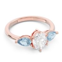 Three Stone Oval Uditi Ring