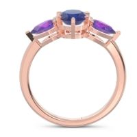 Three Stone Oval Uditi Ring