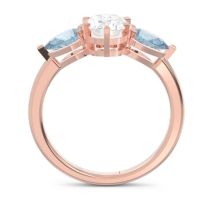 Three Stone Oval Uditi Ring