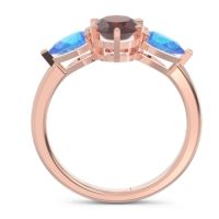 Three Stone Oval Uditi Ring