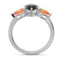 Three Stone Oval Uditi Ring