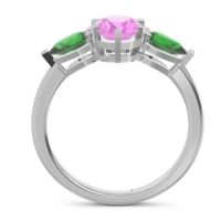 Three Stone Oval Uditi Ring