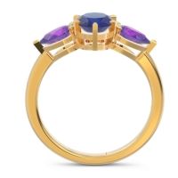 Three Stone Oval Uditi Ring