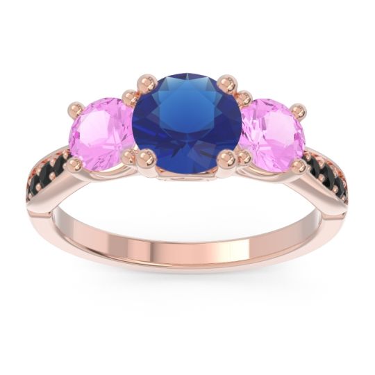 Three Stone Pave Zasti Ring