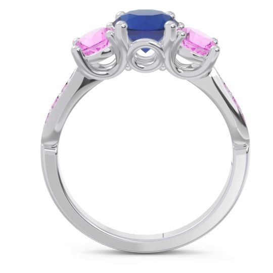 Three Stone Pave Zasti Ring