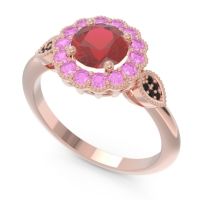 Halo Pave Narayantra Ring