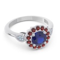 Halo Pave Narayantra Ring