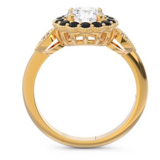 Halo Pave Narayantra Ring