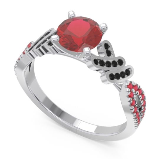 Milgrain Pave Granthi Ring