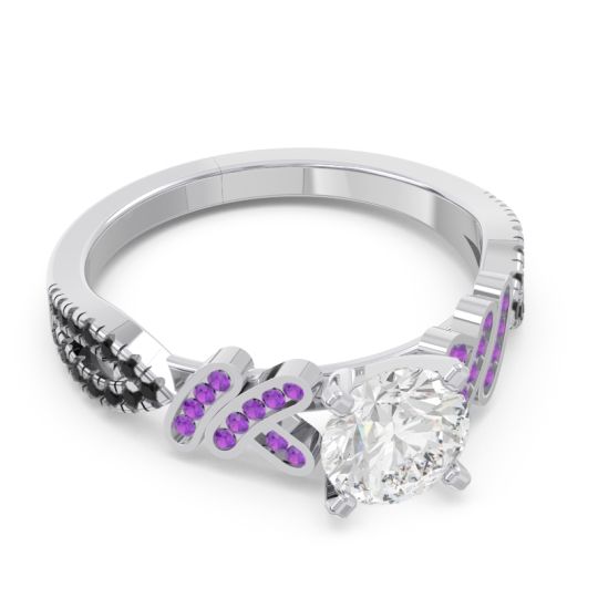 Milgrain Pave Granthi Ring