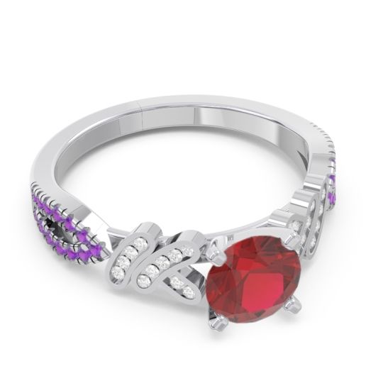 Milgrain Pave Granthi Ring