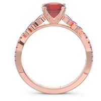 Milgrain Pave Granthi Ring