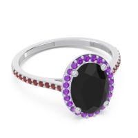 Halo Pave Oval Parampara Ring