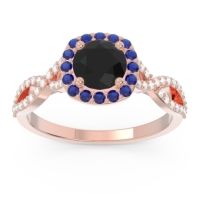 Halo Pave Arenu Ring
