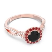 Halo Pave Arenu Ring