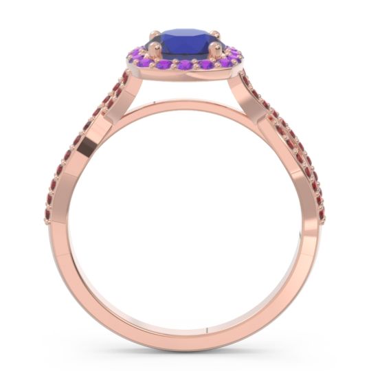 Halo Pave Arenu Ring