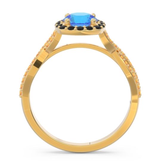 Halo Pave Arenu Ring