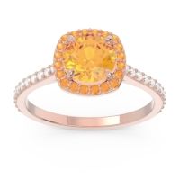 Halo Pave Nakin Ring