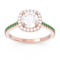 Halo Pave Nakin Ring