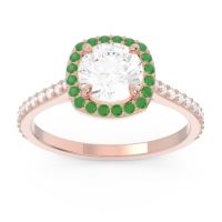 Halo Pave Nakin Ring