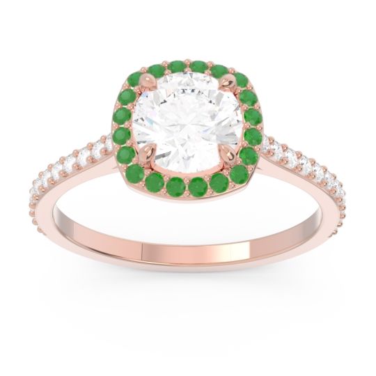 Halo Pave Nakin Ring