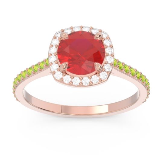 Halo Pave Nakin Ring