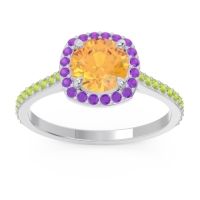 Halo Pave Nakin Ring