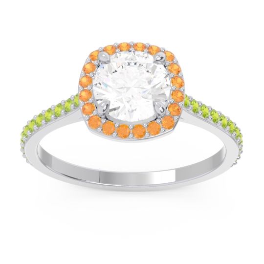 Halo Pave Nakin Ring