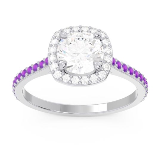 Halo Pave Nakin Ring