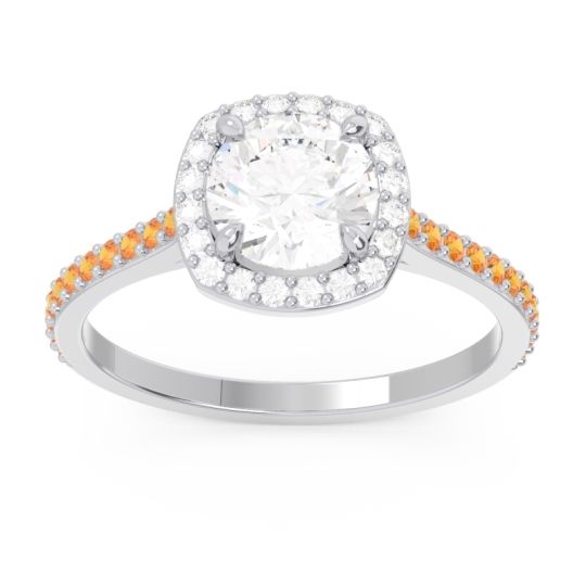 Halo Pave Nakin Ring