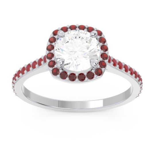 Halo Pave Nakin Ring