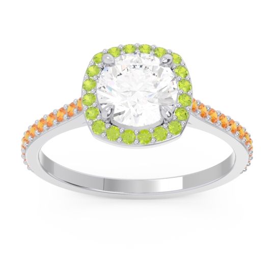 Halo Pave Nakin Ring