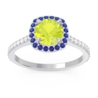 Halo Pave Nakin Ring