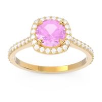 Halo Pave Nakin Ring