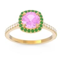 Halo Pave Nakin Ring