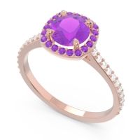 Halo Pave Nakin Ring