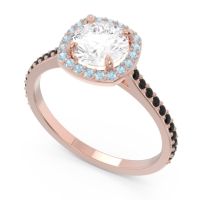 Halo Pave Nakin Ring
