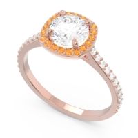 Halo Pave Nakin Ring