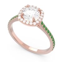 Halo Pave Nakin Ring