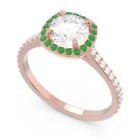 Halo Pave Nakin Ring