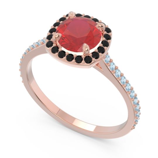 Halo Pave Nakin Ring