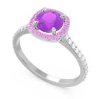 Halo Pave Nakin Ring