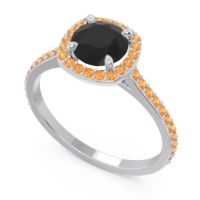 Halo Pave Nakin Ring