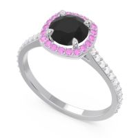 Halo Pave Nakin Ring