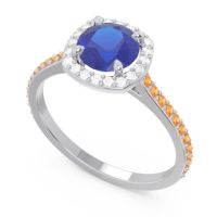 Halo Pave Nakin Ring